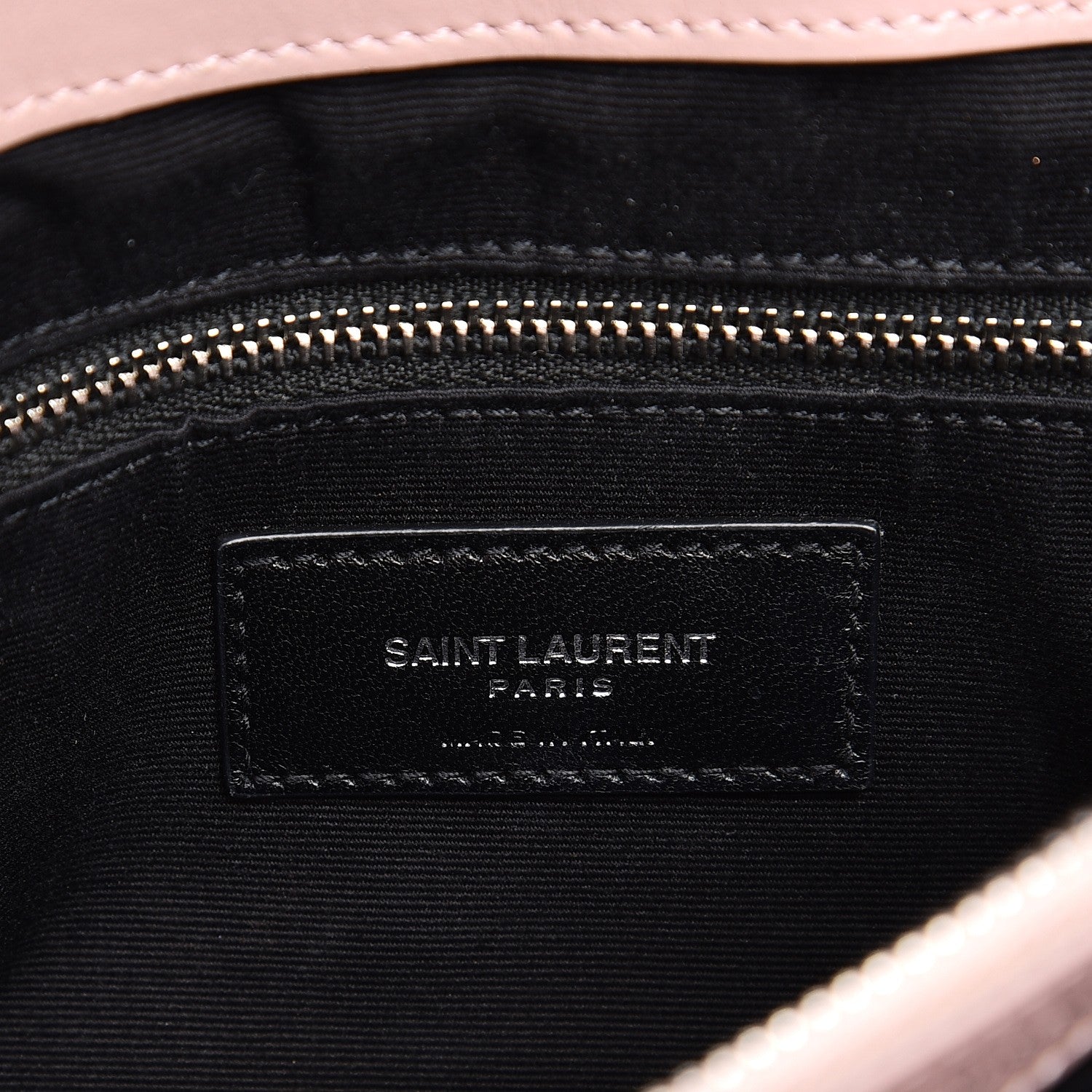 Saint Laurent Calfskin Y Quilted Monogram Medium Loulou Chain Satchel Rose Antic 6 of 15