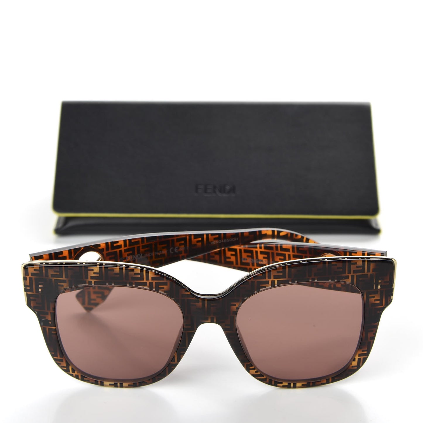 Acetate F is Fendi 51mm Cat Eye Sunglasses FF 0359/S Tortoise Camouflage