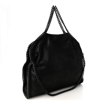 Stella McCartney Shaggy Deer Small Falabella Tote Black 5 of 19