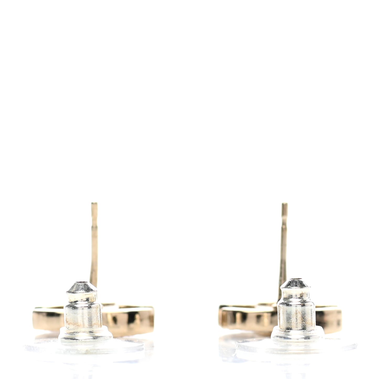 Crystal CC Earrings Gold