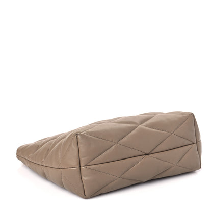 Saint Laurent Lambskin Monogram Medium Sade Puffer Taupe 4 of 9