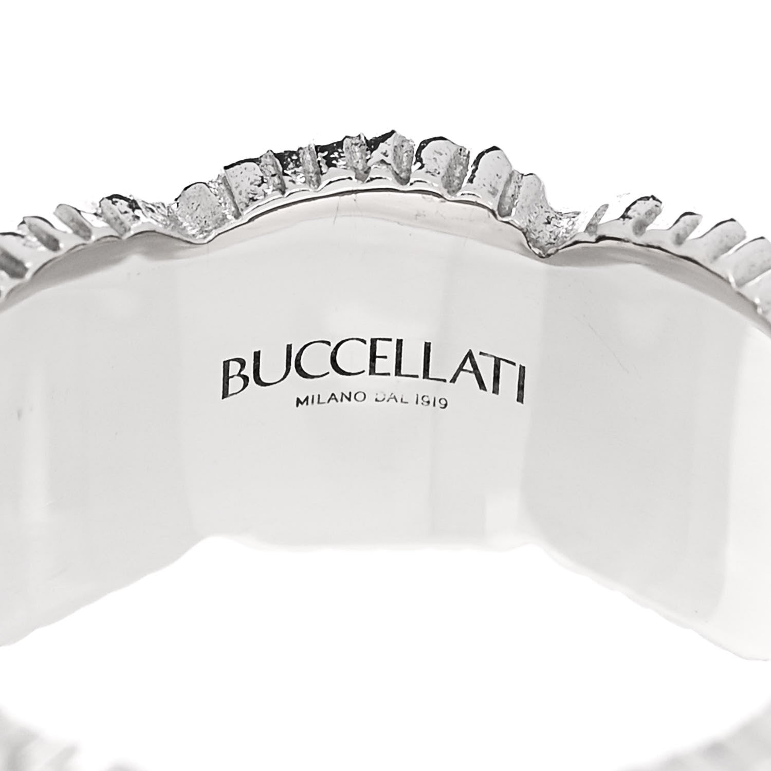 Buccellati Sterling Silver Gold Vermeil Blue Agate Blossoms Daisy Color Eternelle Ring 53 6.25 5 of 6