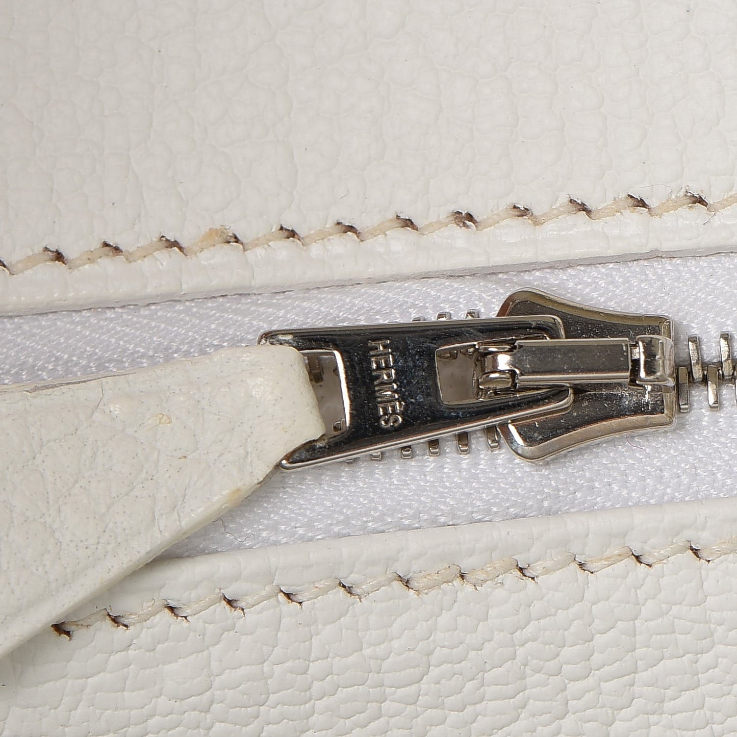 Taurillon Clemence Birkin 35 White