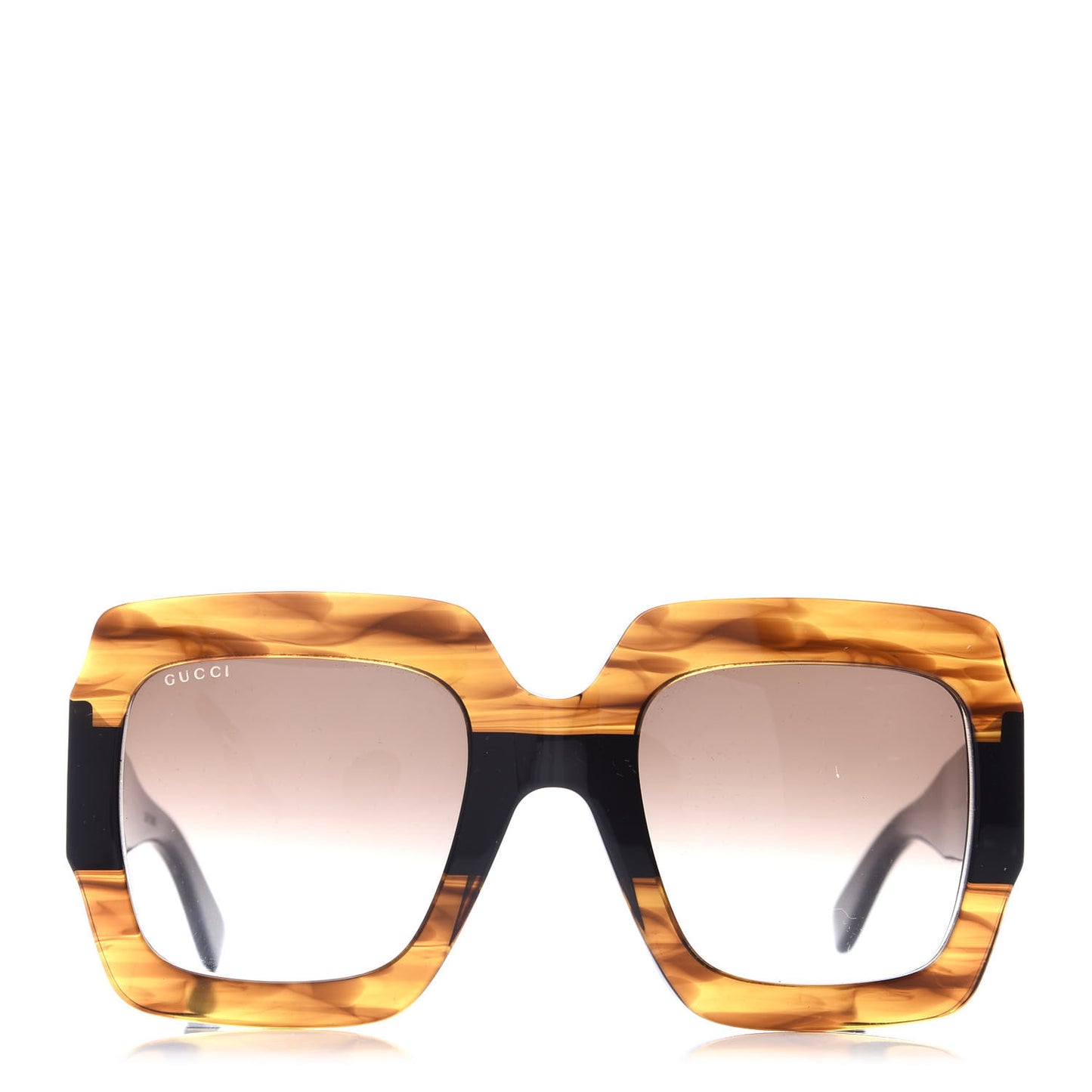 Square Frame GG0178S Sunglasses Havana