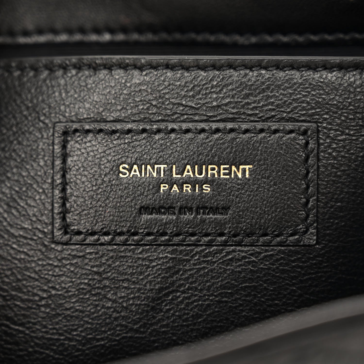 Saint Laurent Lambskin Quilted Monogram Mini Nolita Black 6 of 11