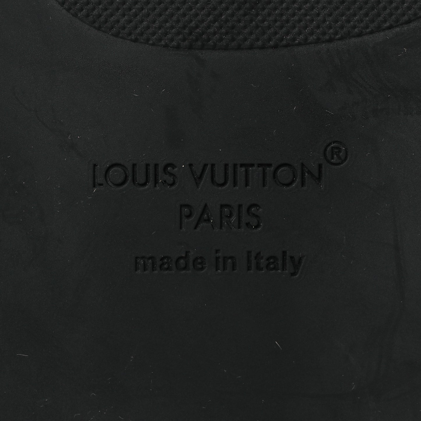 Monogram Denim Mens LV Oasis Mules 9.5 Black