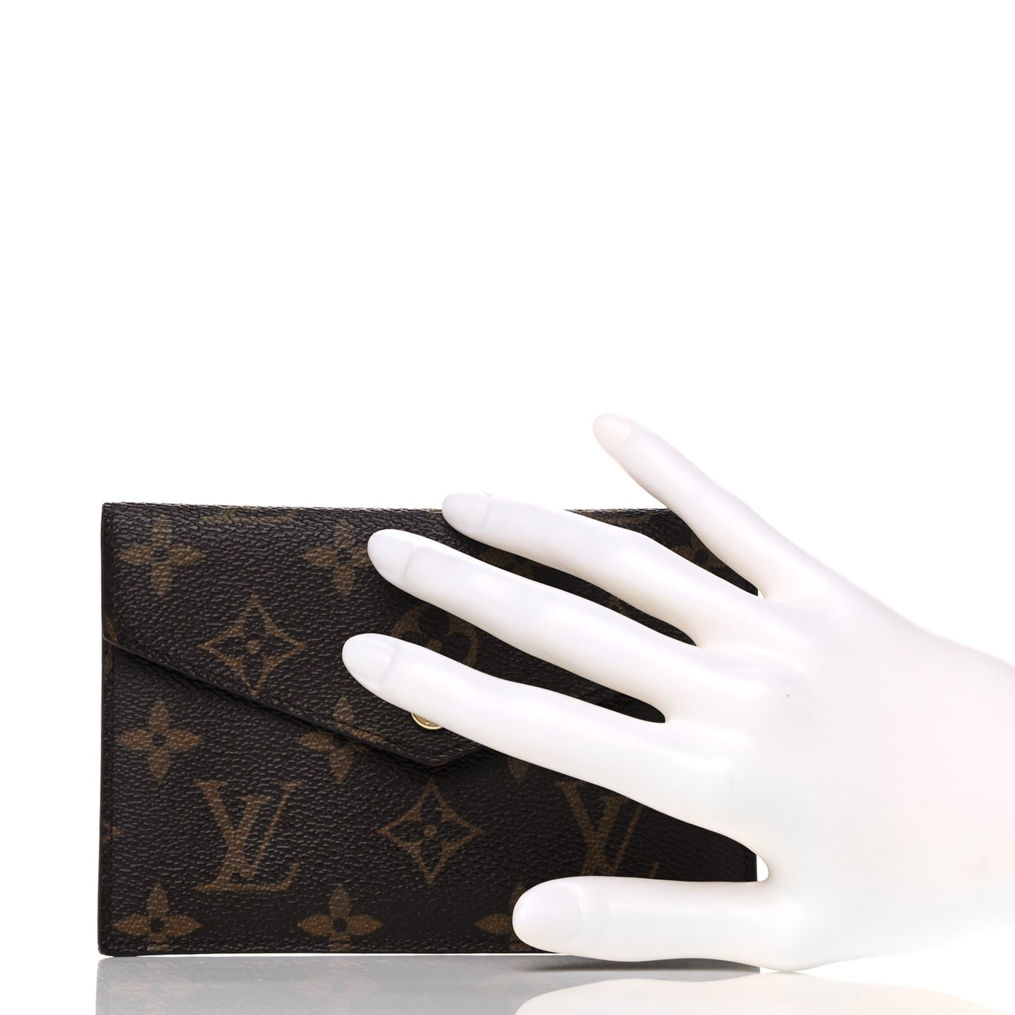 Monogram Daily Organizer Envelope Insert Red