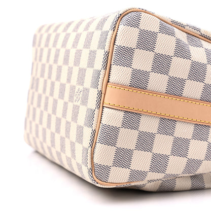 Louis Vuitton Damier Azur Speedy Bandouliere 25 7 of 10