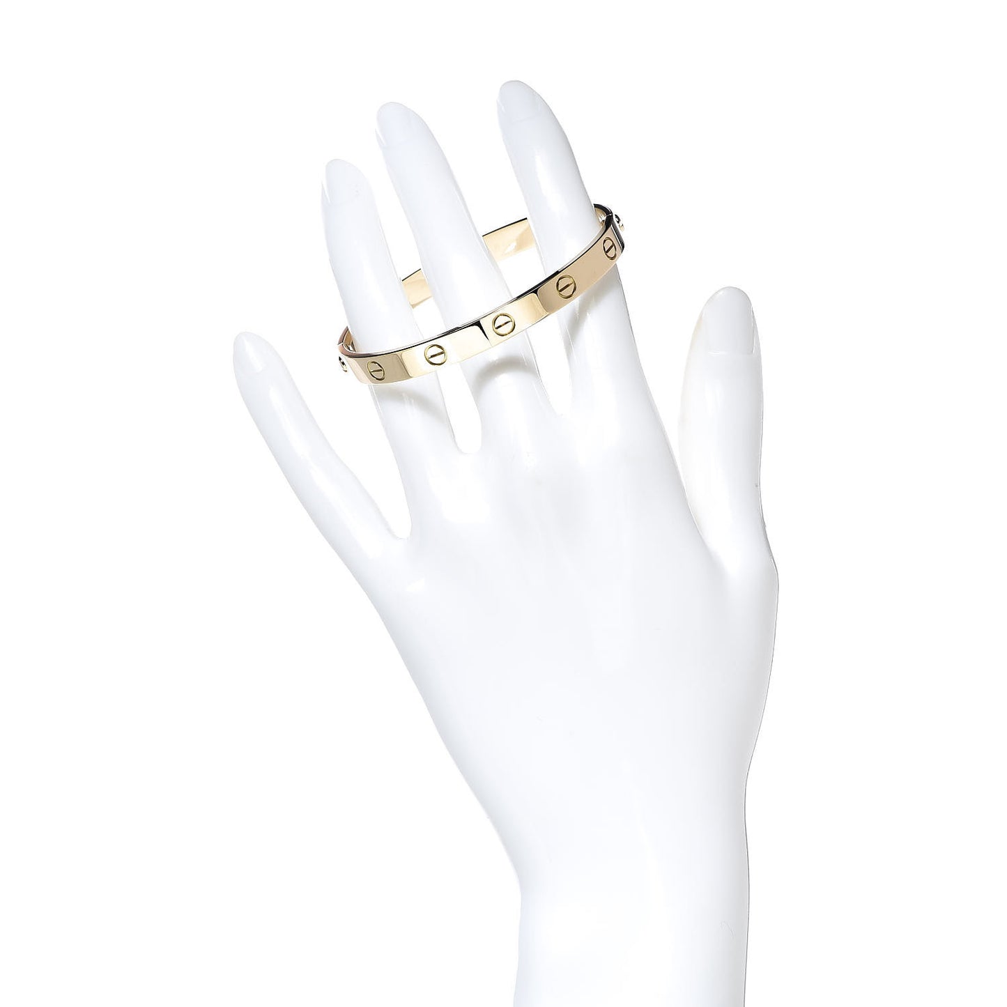 18K Yellow Gold LOVE Bracelet 17