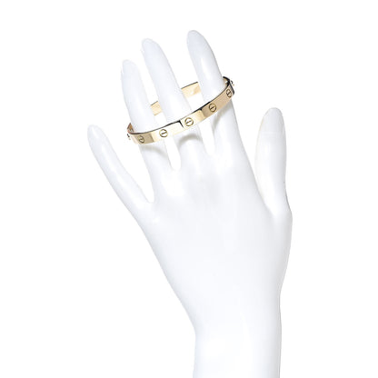 Cartier 18K Yellow Gold LOVE Bracelet 17 2 of 6