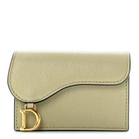 Goatskin Saddle Card Holder Desert Sage