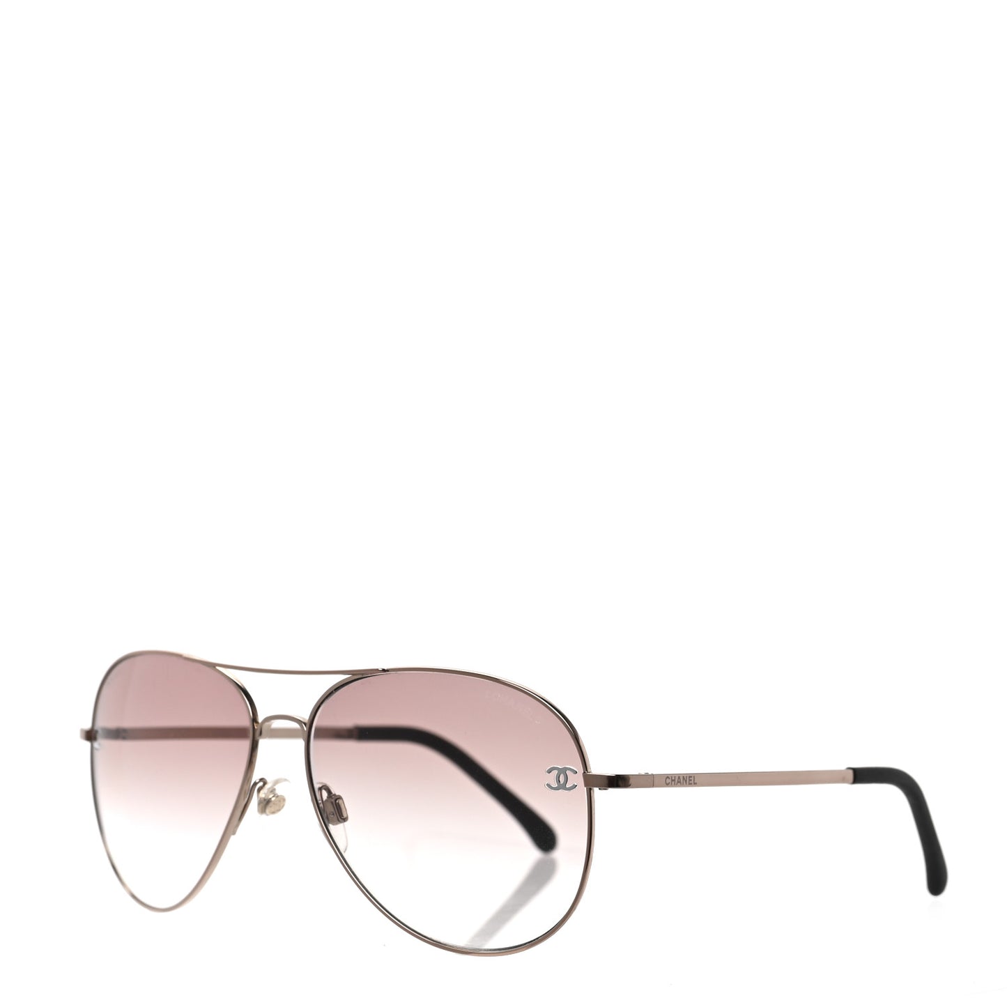 Metal Aviator CC Sunglasses 4189-T-Q Pink