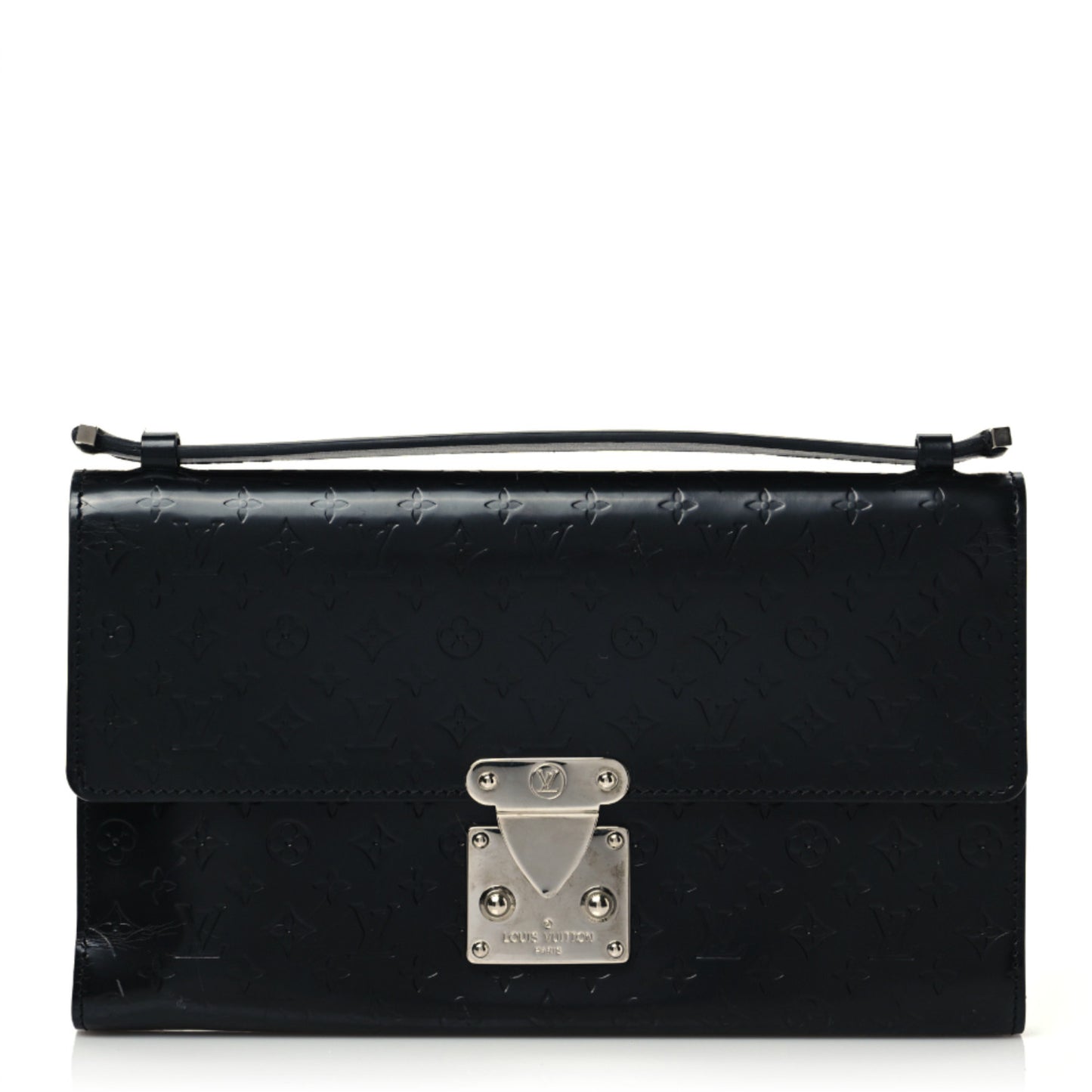 Monogram Glace Anouchka Pochette MM Black