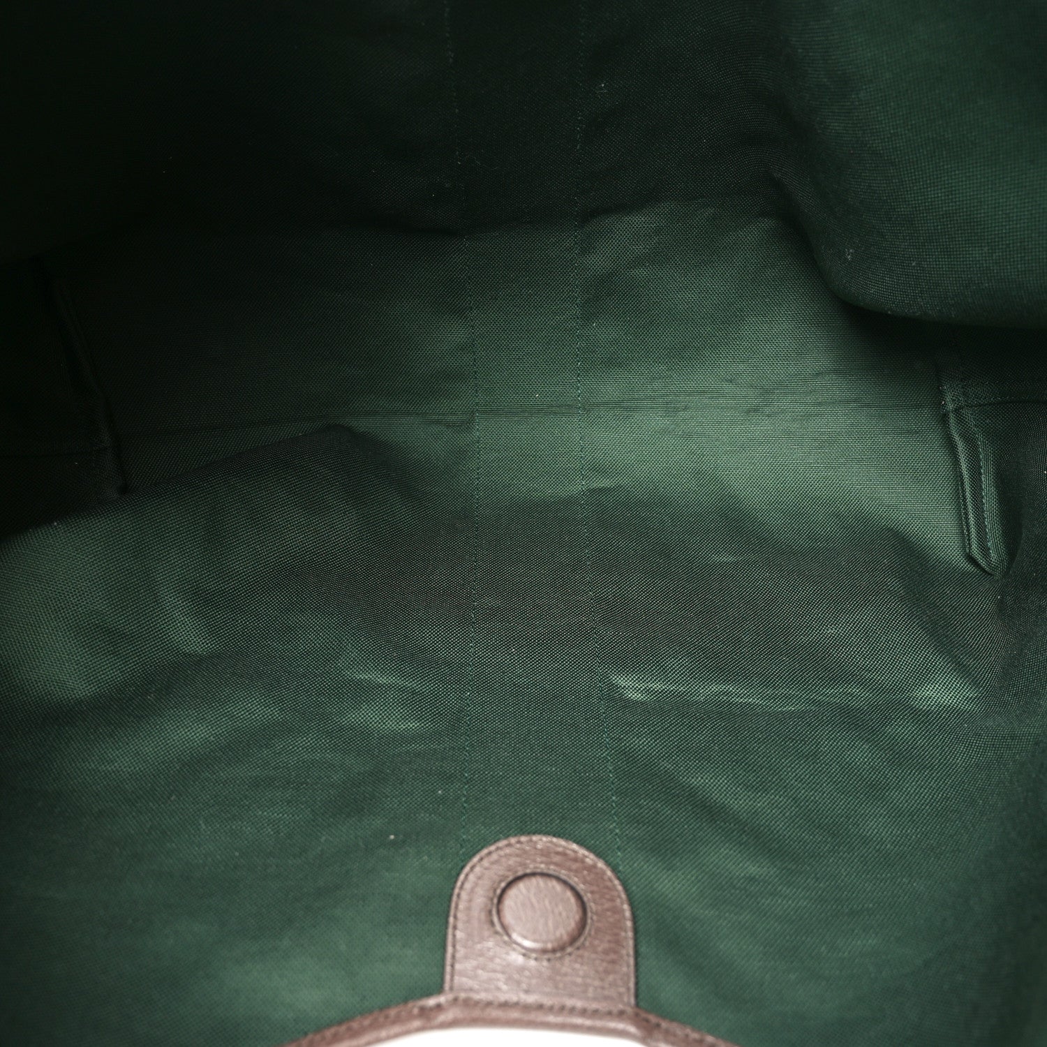 Gucci GG Monogram Web Large Giglio Tote Beige Brown 6 of 10