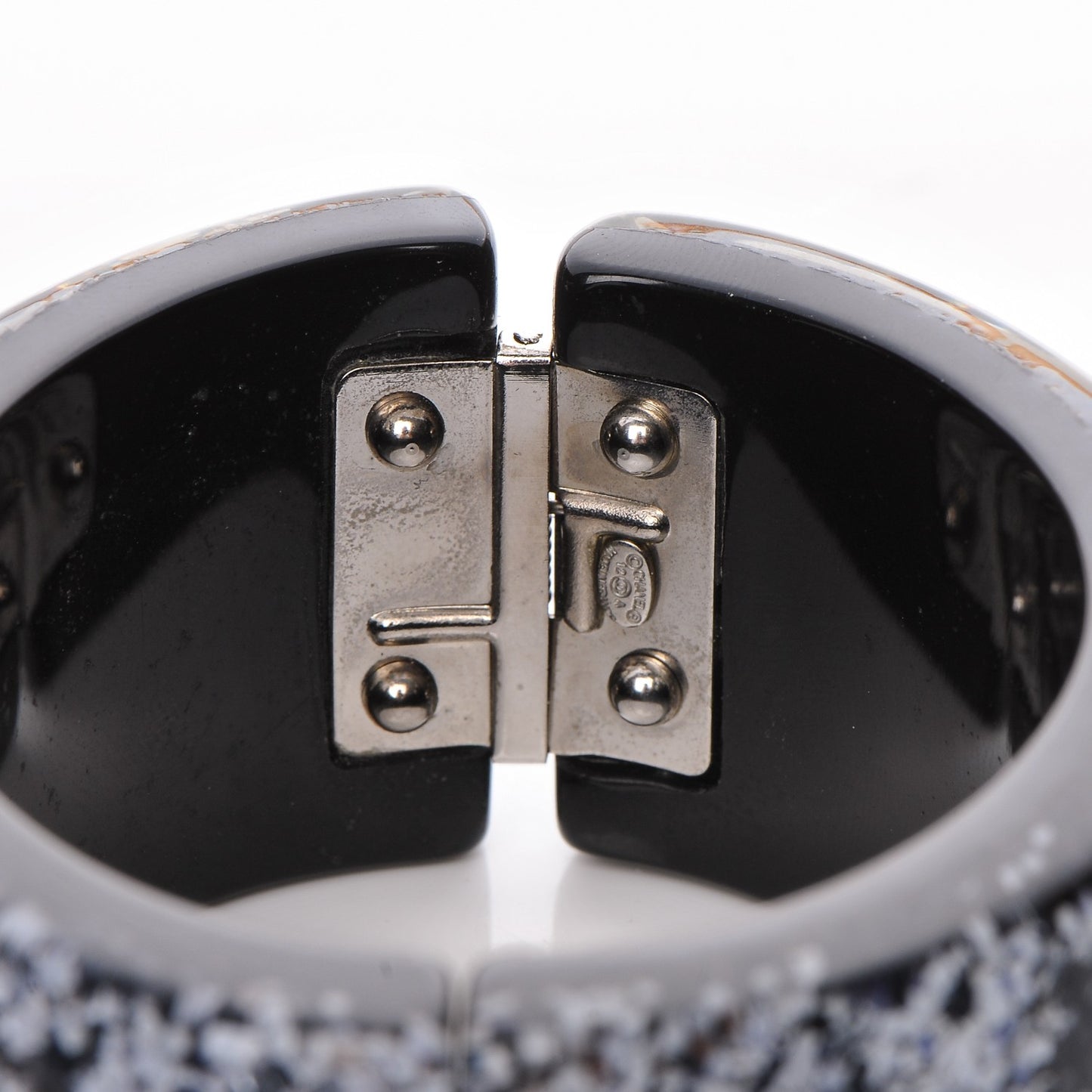 Resin Glitter CC Bangle