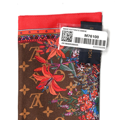 Louis Vuitton Silk Vuittonite Bandeau Brown 3 of 3