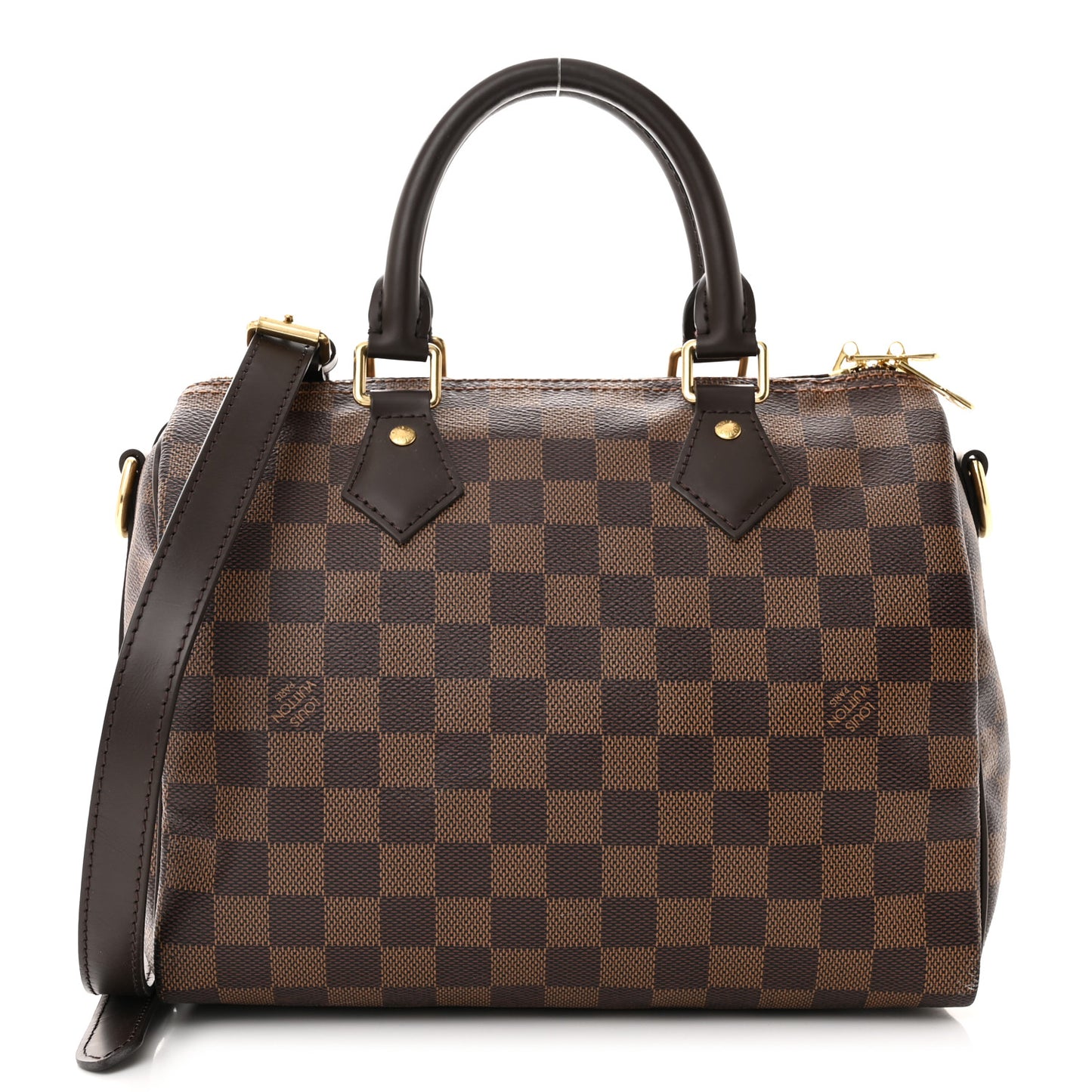 Damier Ebene Speedy Bandouliere 25