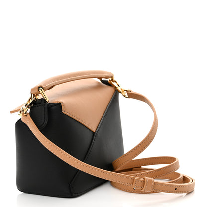 Loewe Calfskin Mini Puzzle Edge Bag Warm Desert Black 3 of 11