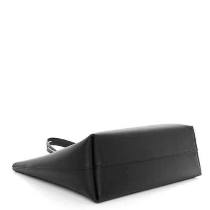 Saint Laurent SAINT LAURENT Calfskin Large Shopping Tote Black 5 of 9