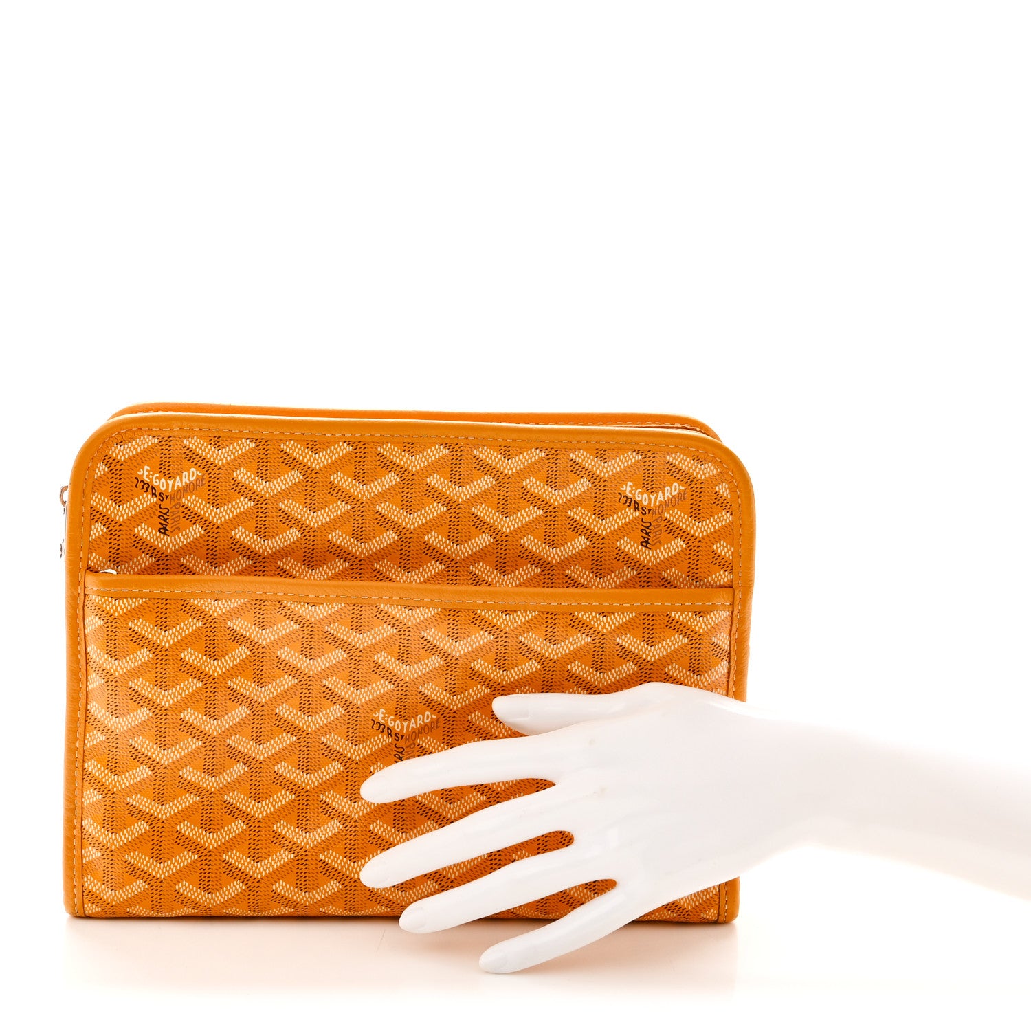 Goyard Goyardine Jouvence Toiletry Pouch Yellow 2 of 10