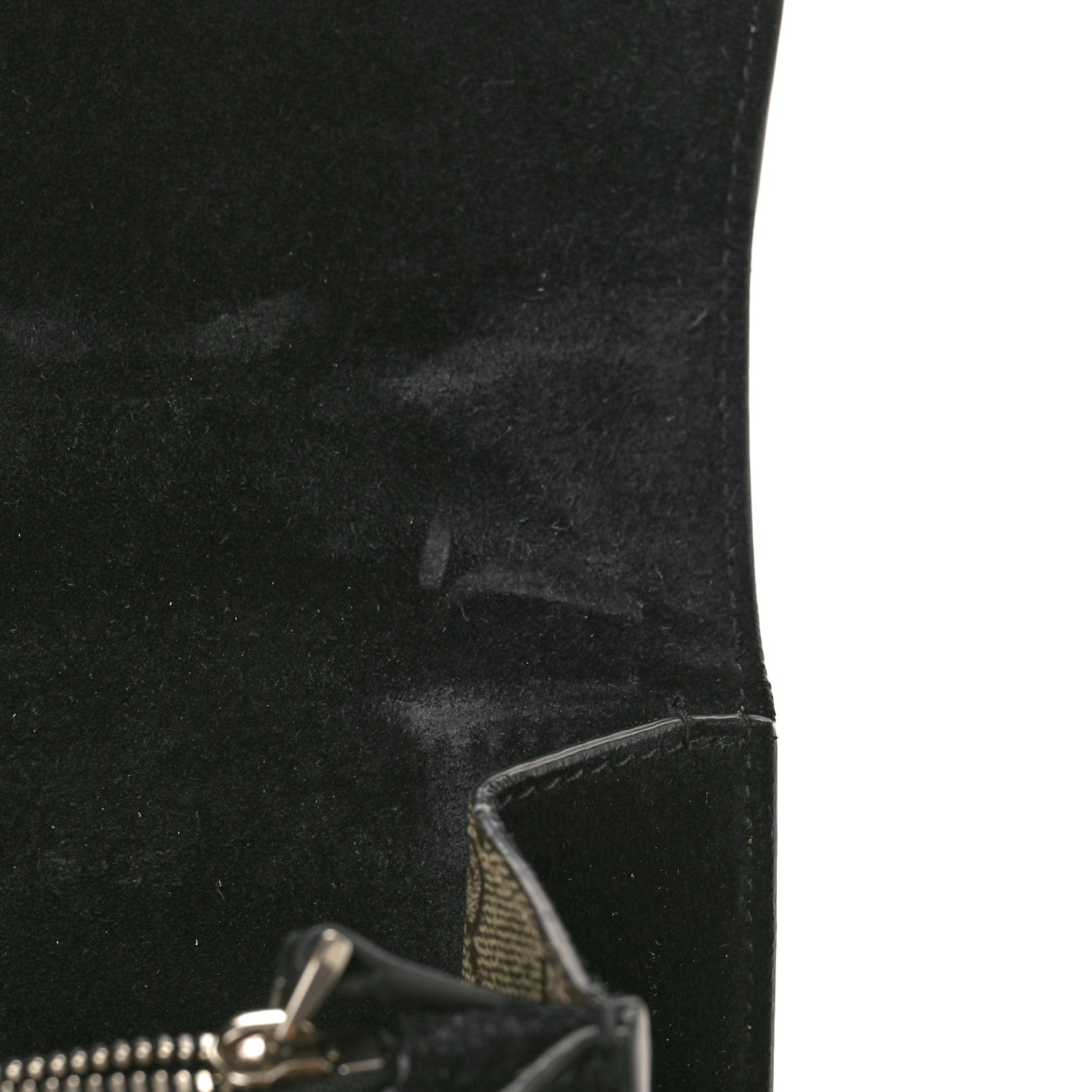 Gucci GG Supreme Monogram Small Dionysus Shoulder Bag Black 12 of 14