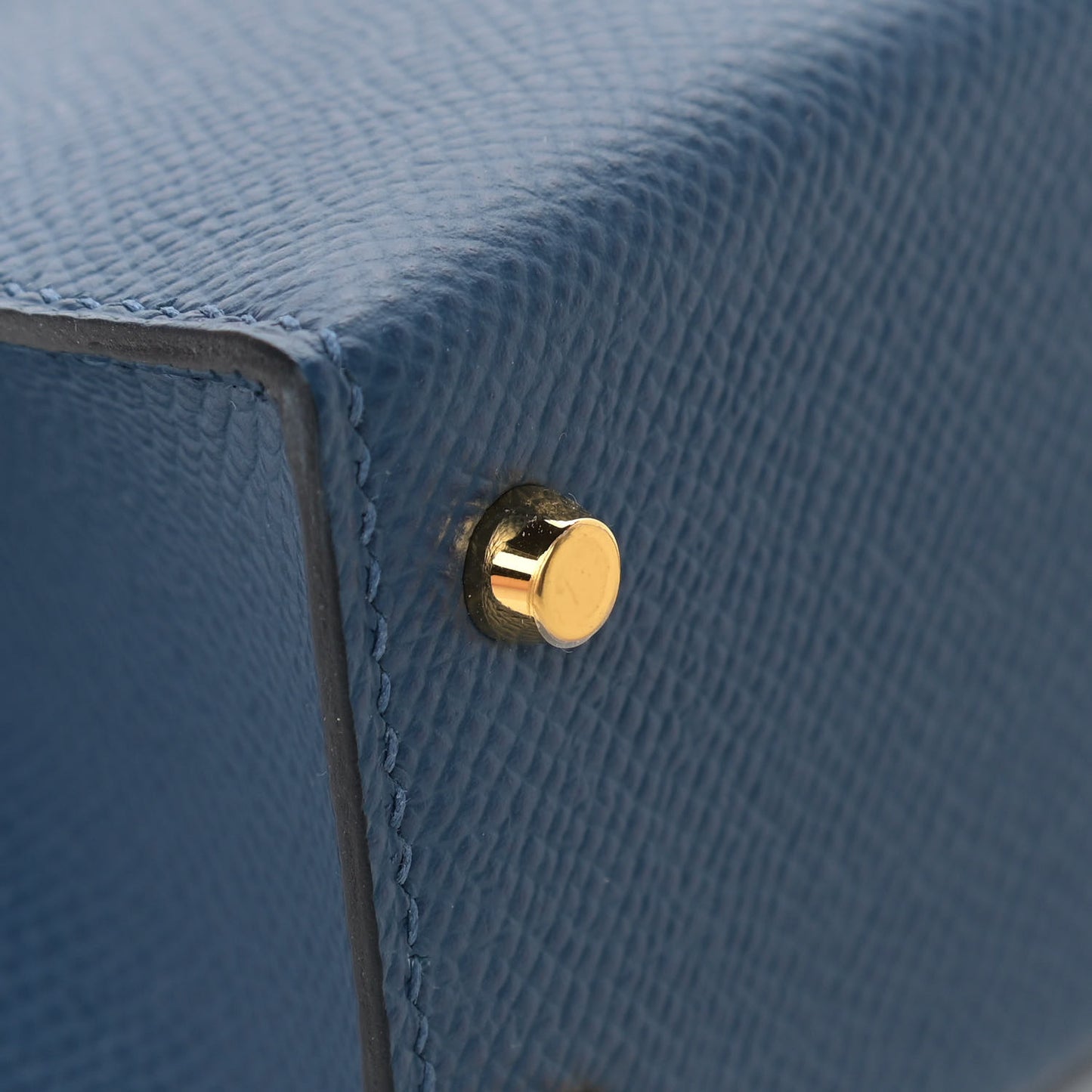Epsom Mini Kelly Sellier 20 Deep Blue
