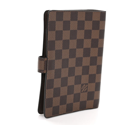 Louis Vuitton Damier Ebene Medium Ring Agenda Cover 3 of 6