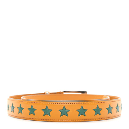 Gucci Plutone Calfskin Stars Square G 30mm Belt 95 38 Cinture Uomo 2 of 5