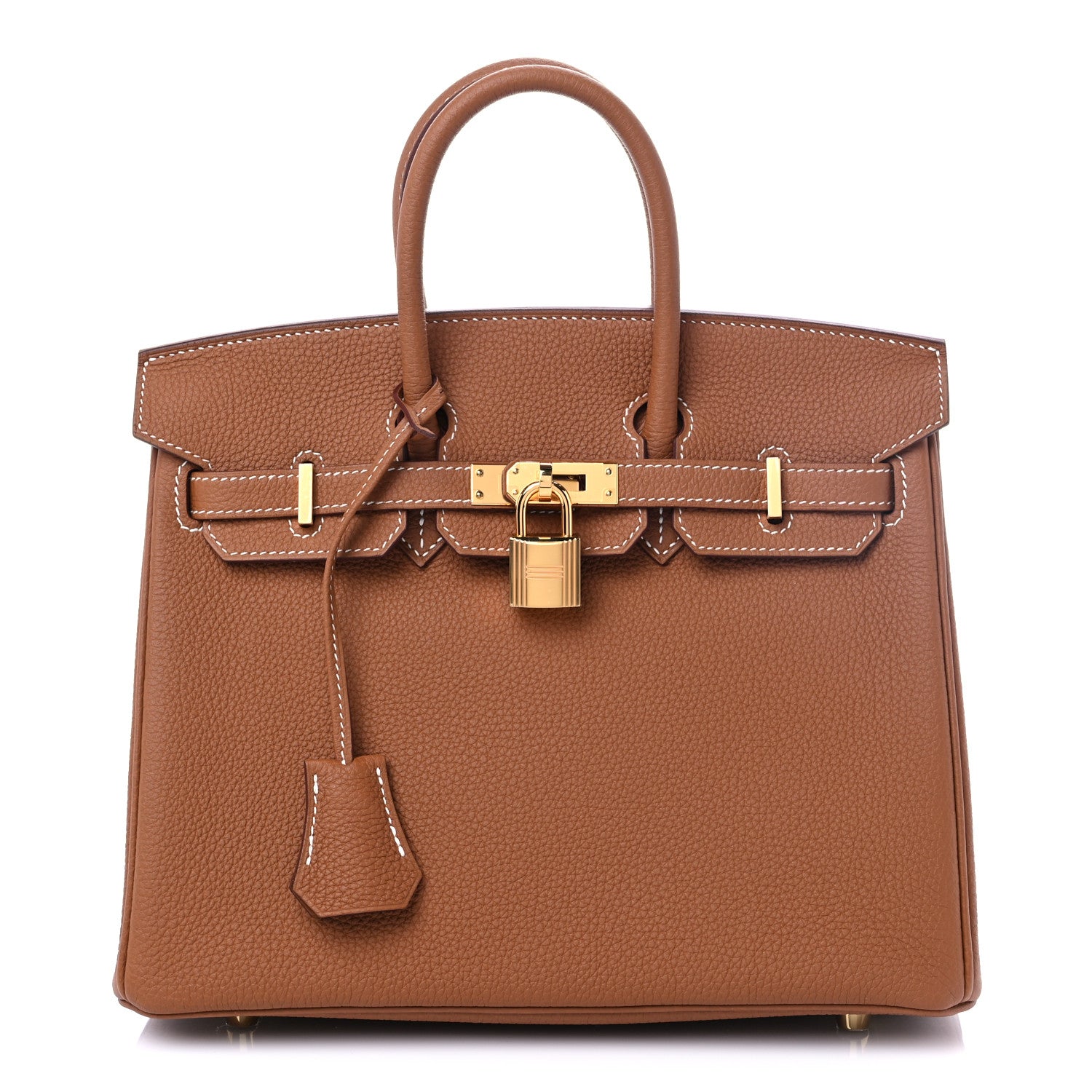 Hermes Togo Birkin 25 Gold 2 of 10