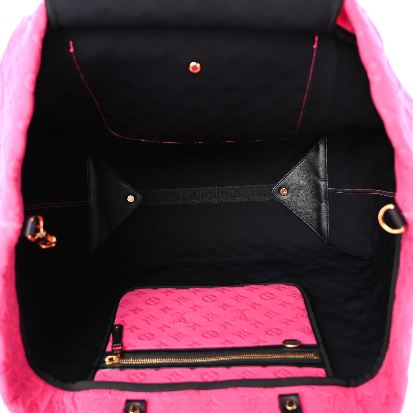 Neoprene Monogram Scuba GM Fuchsia