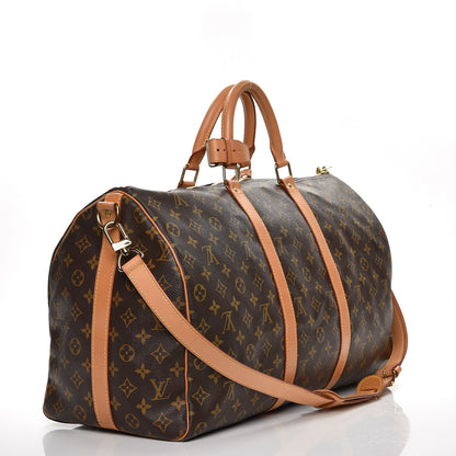 Louis Vuitton Monogram Keepall Bandouliere 50 4 of 15