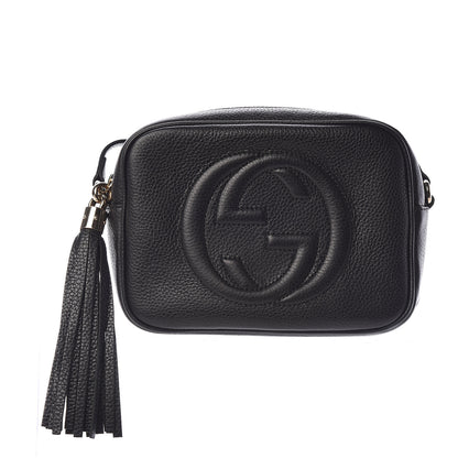 Gucci Pebbled Calfskin Small Soho Disco Bag Black 1 of 12