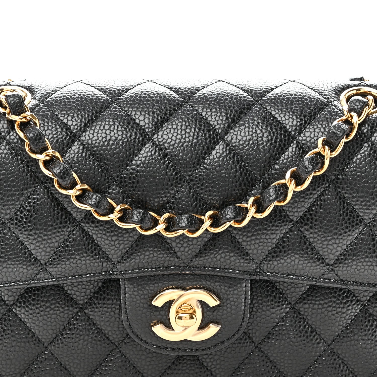 Chanel Caviar Quilted Small Double Flap Black 8 of 11
