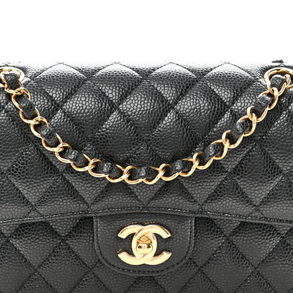 Chanel Caviar Quilted Small Double Flap Black 8 of 11