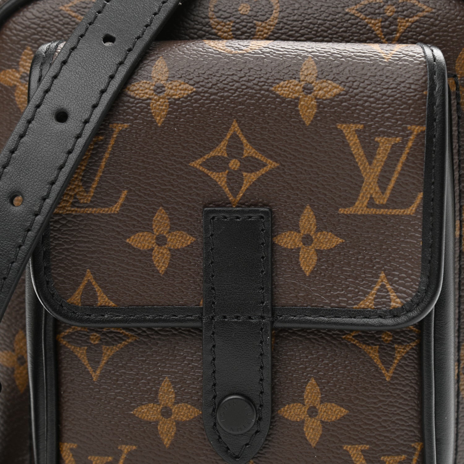Louis Vuitton Monogram Macassar Christopher Wearable Wallet 7 of 9