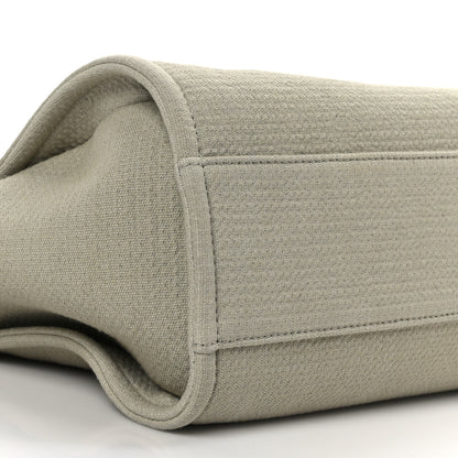 Chanel Mixed Fibers Small Deauville Tote Light Grey 9 of 10