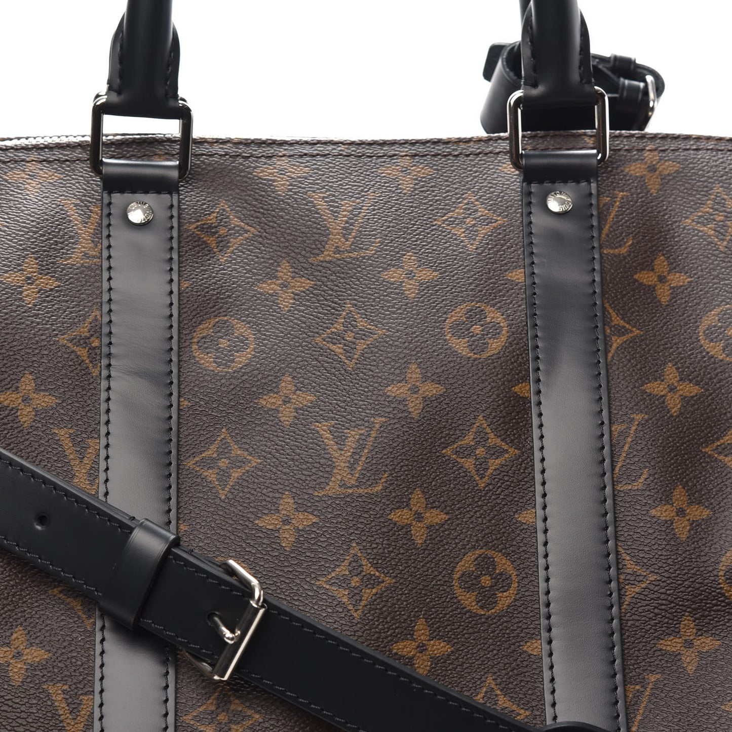 Monogram Macassar Keepall Bandouliere 55
