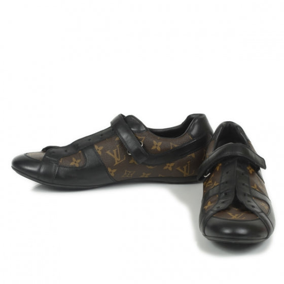 Calfskin Monogram Macassar Globe Trotter Sneakers 11