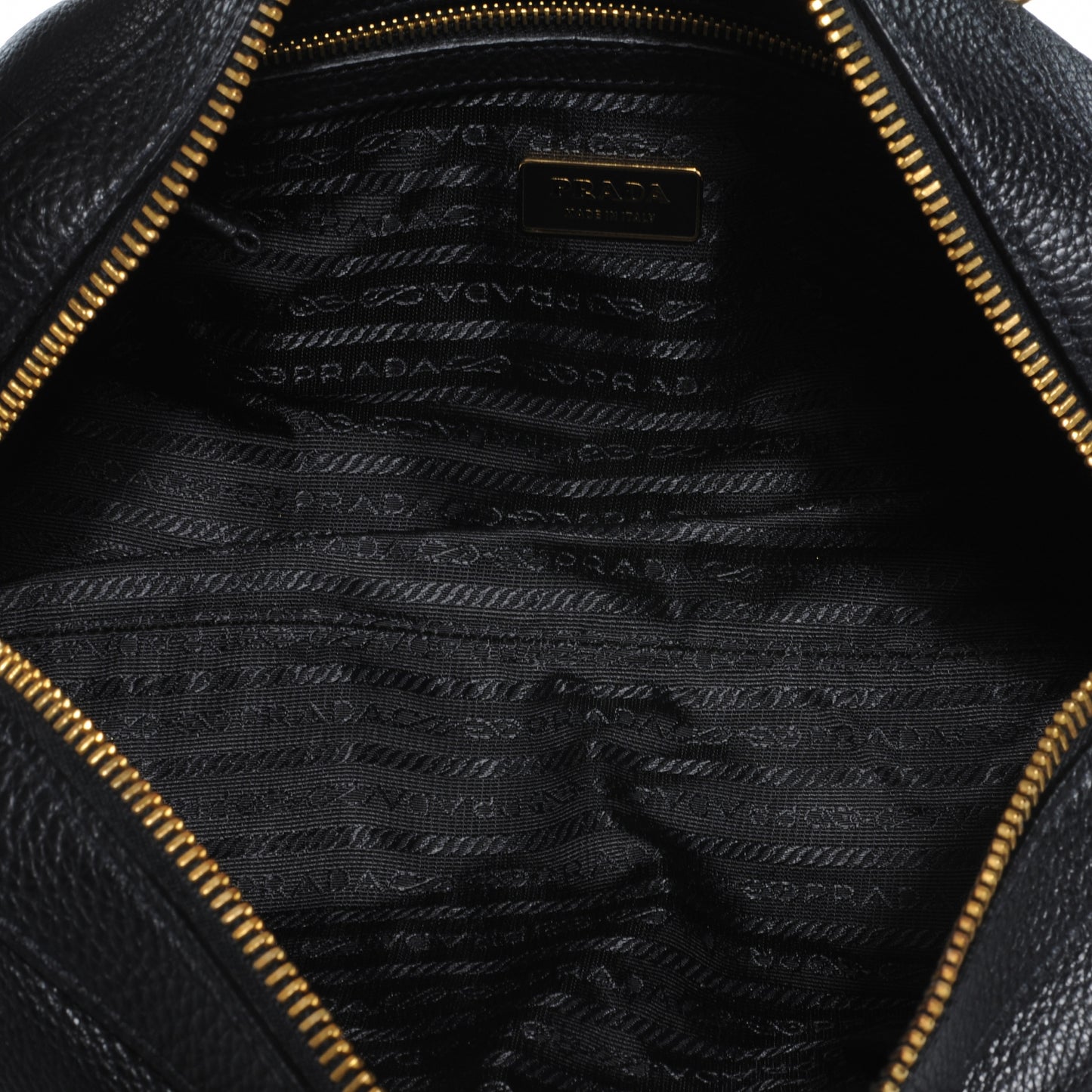 Vitello Daino Buckle Bag Nero Black