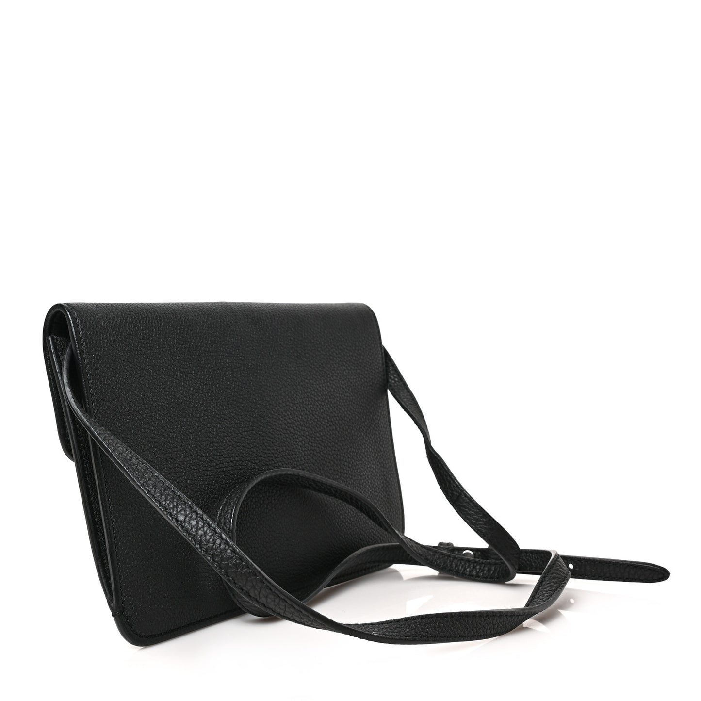 Soft Calfskin Small Jackie Shoulder Bag Black