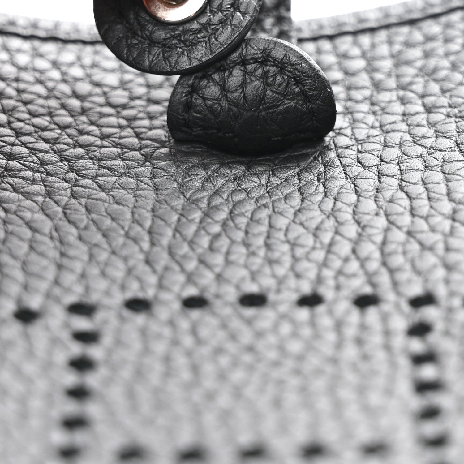 Hermes Taurillon Clemence Evelyne TPM Black 7 of 11
