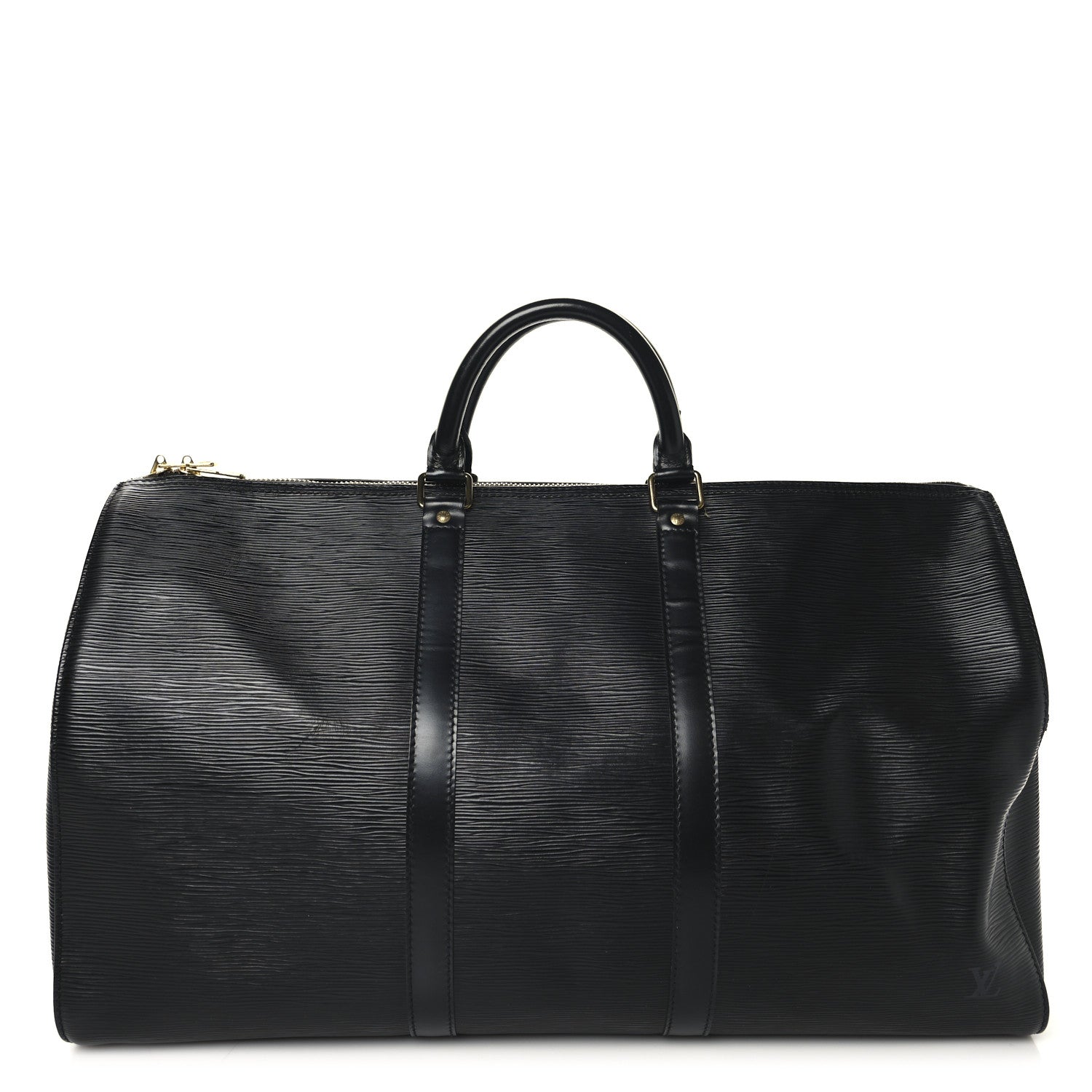 Louis Vuitton Epi Keepall 50 Black 1 of 12