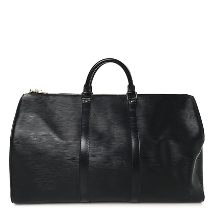 Louis Vuitton Epi Keepall 50 Black 1 of 12