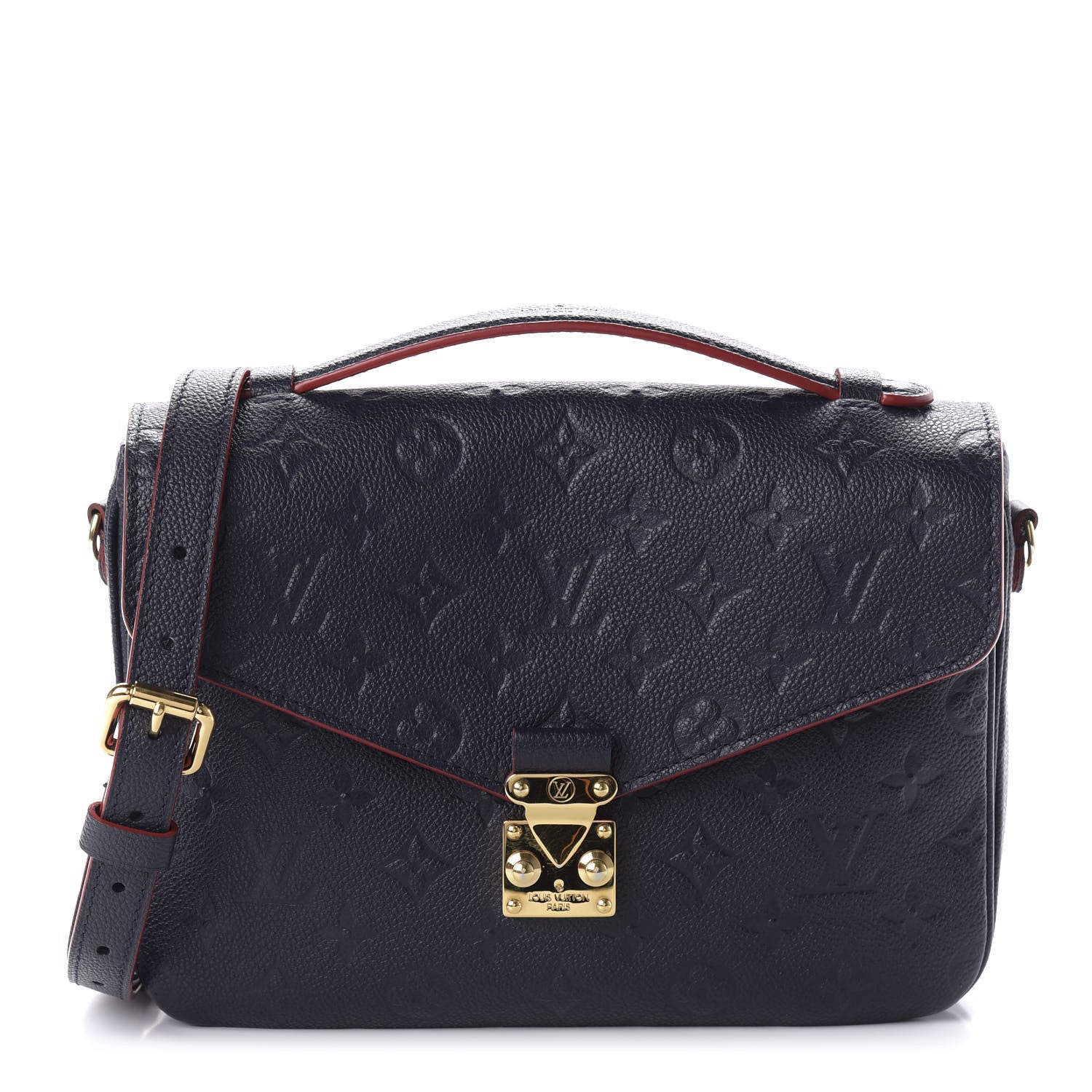 Louis Vuitton Empreinte Pochette Metis Marine Rouge 1 of 10