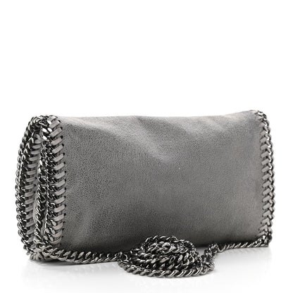 Stella McCartney Shaggy Deer Falabella Crossbody Bag Light Grey 3 of 10