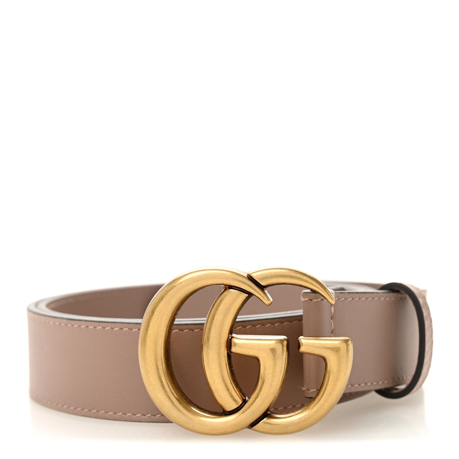 Gucci Calfskin Double G 30mm 85 34 Belt Porcelain Rose 1 of 6