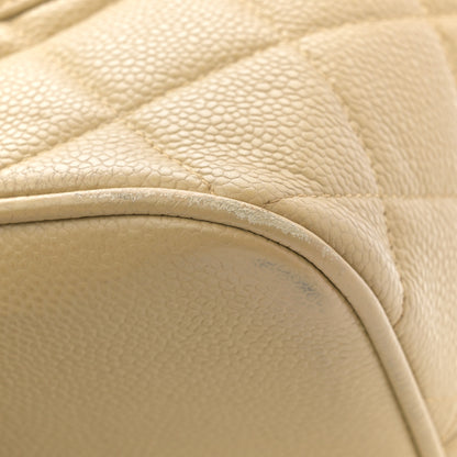 Chanel Caviar Quilted Medallion Tote Beige 13 of 13