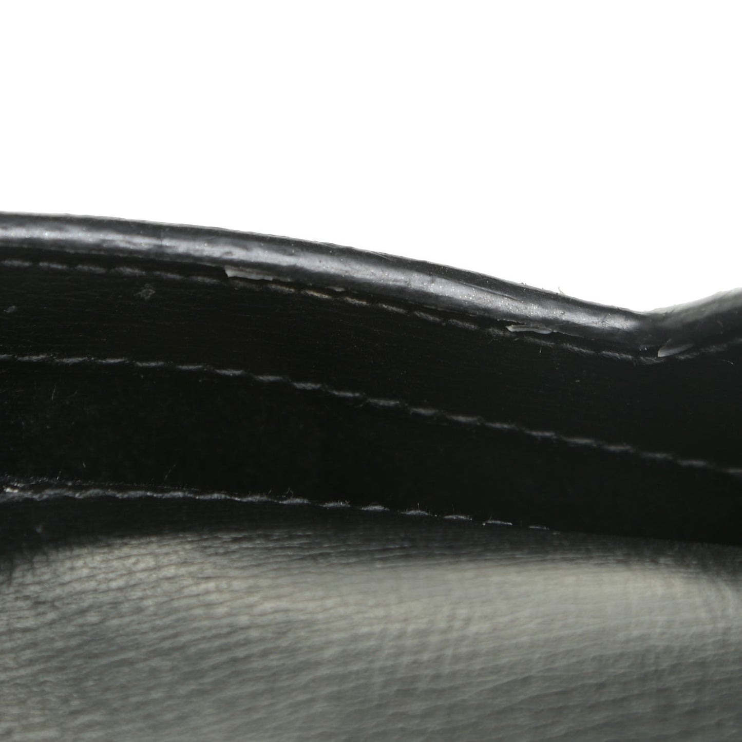Smooth Calfskin Monogram Phone Holder Crossbody Black