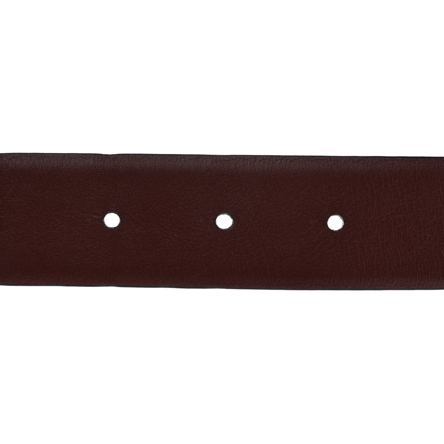 Calfskin CC Reversible Belt 80/32 Black Burgundy