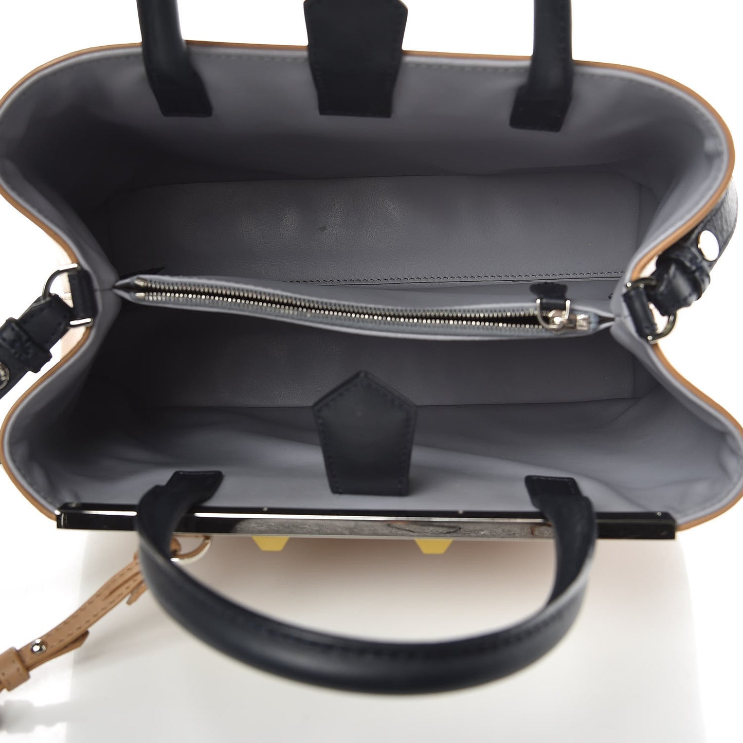 Vitello Baltico Hypnoteyes Studded Petite 2Jours Tote Cuoio